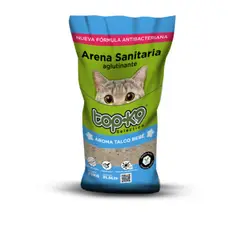 GENERICO - Arena Sanitaria Top K9 aglutinante 25 kg aroma Talco Bebe.
