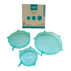 KEEP - Set 3 Tapas Silicona