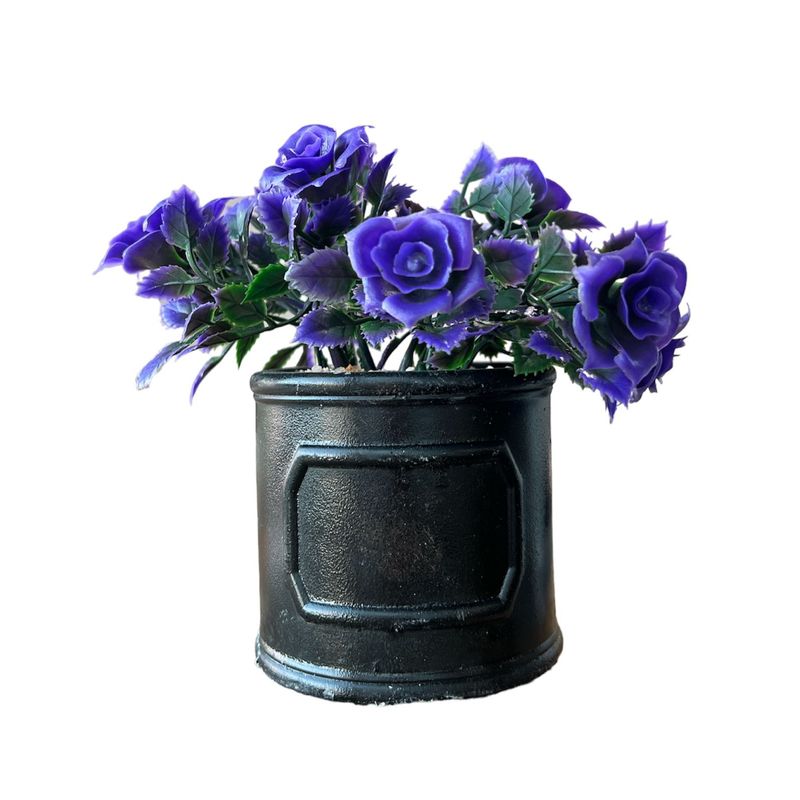 OEM - Macetero Planta Artificial Flores Maceta Decorativa 8x14cm V