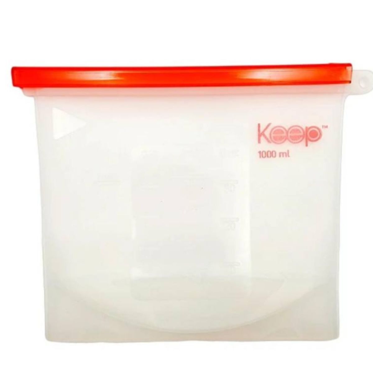 KEEP - Bolsa De Almacenamiento De Silicona 1000ml Keep