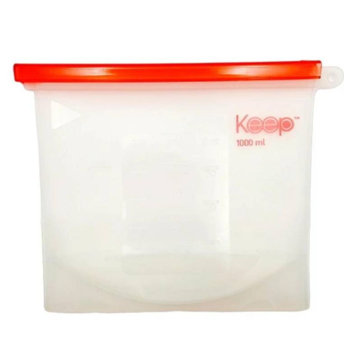 KEEP - Bolsa De Almacenamiento De Silicona 1000ml Keep