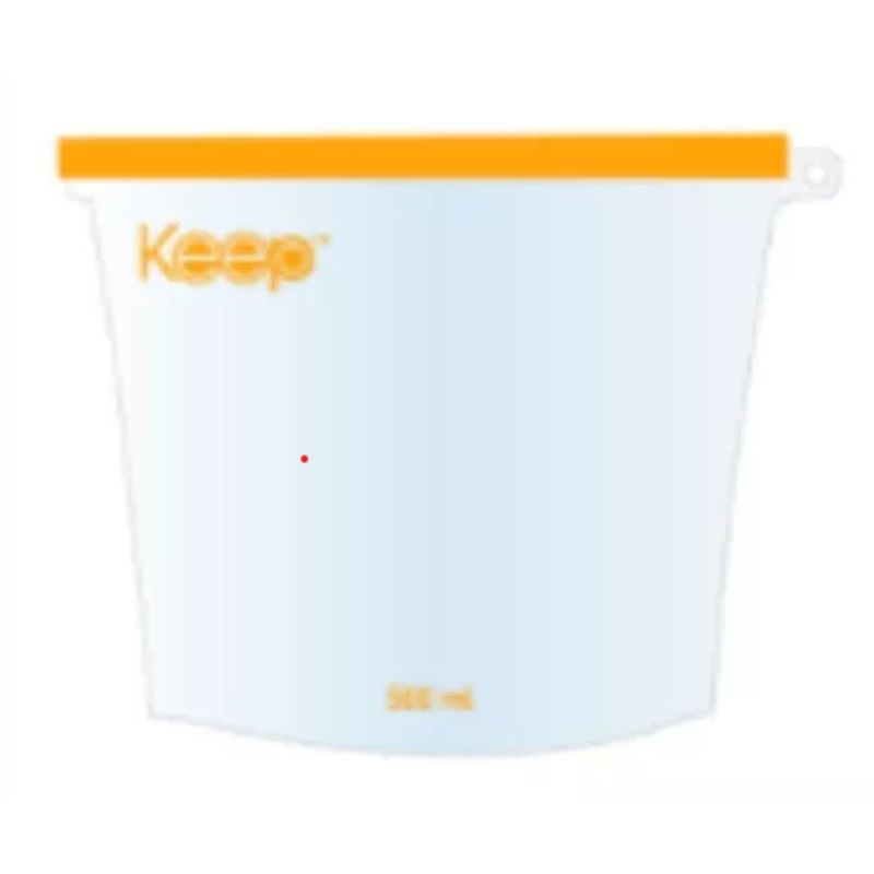 KEEP - Bolsa De Almacenamiento De Silicona 500ml Keep