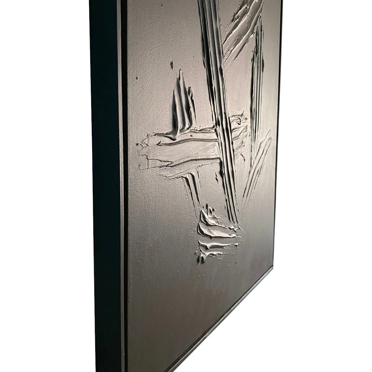 GENERICO - Cuadro decorativo negro 90x70