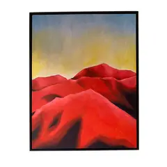 GENERICO - Cuadro decorativo paisaje abstracto 90x70