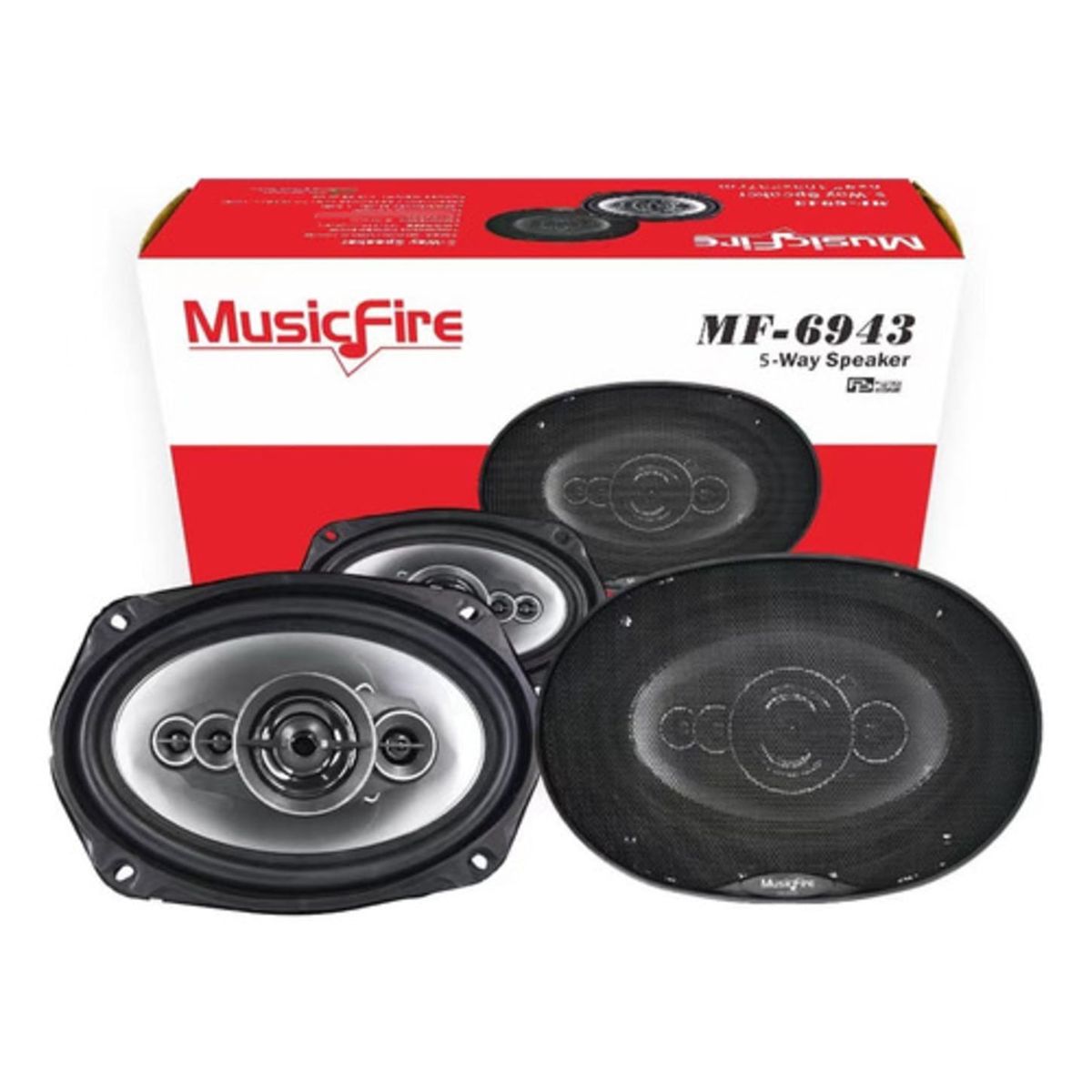 GENERICO - Parlantes 6 x 9 Pulgadas