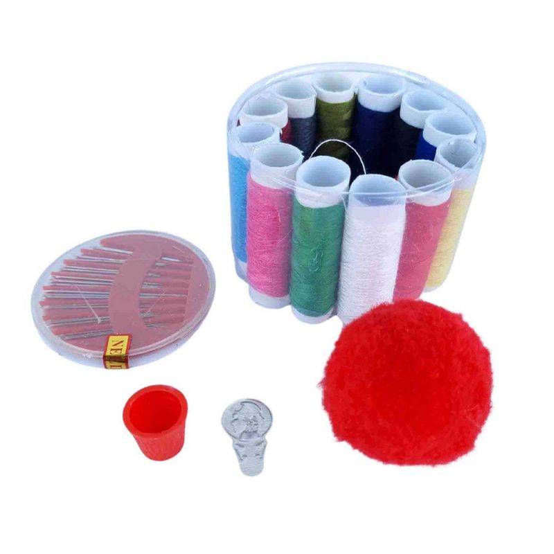 GENERICO - Set De Costura Kit Costurero Hilos Bordado Estuche