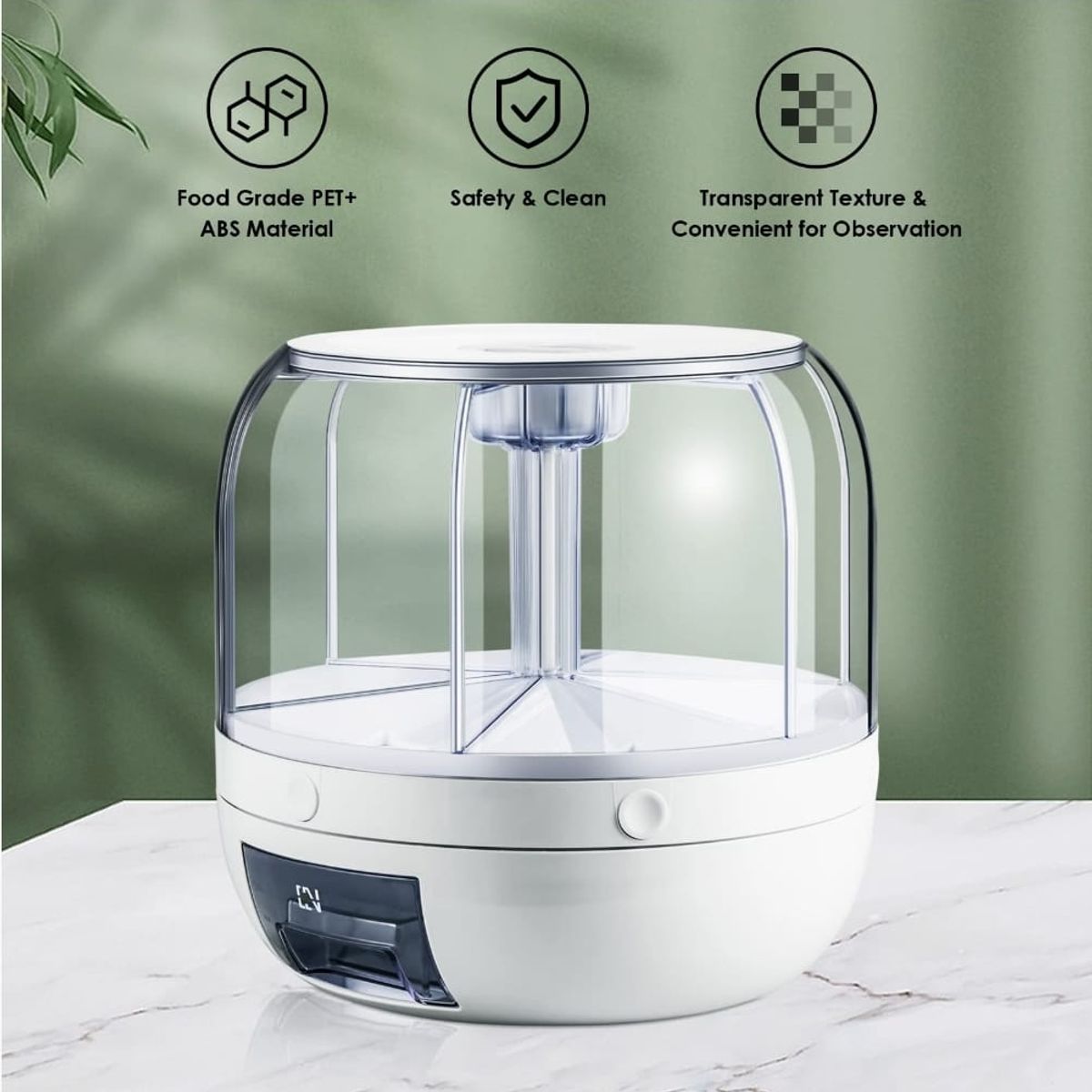 GENERICO - Contenedor De Alimentos Giratorio