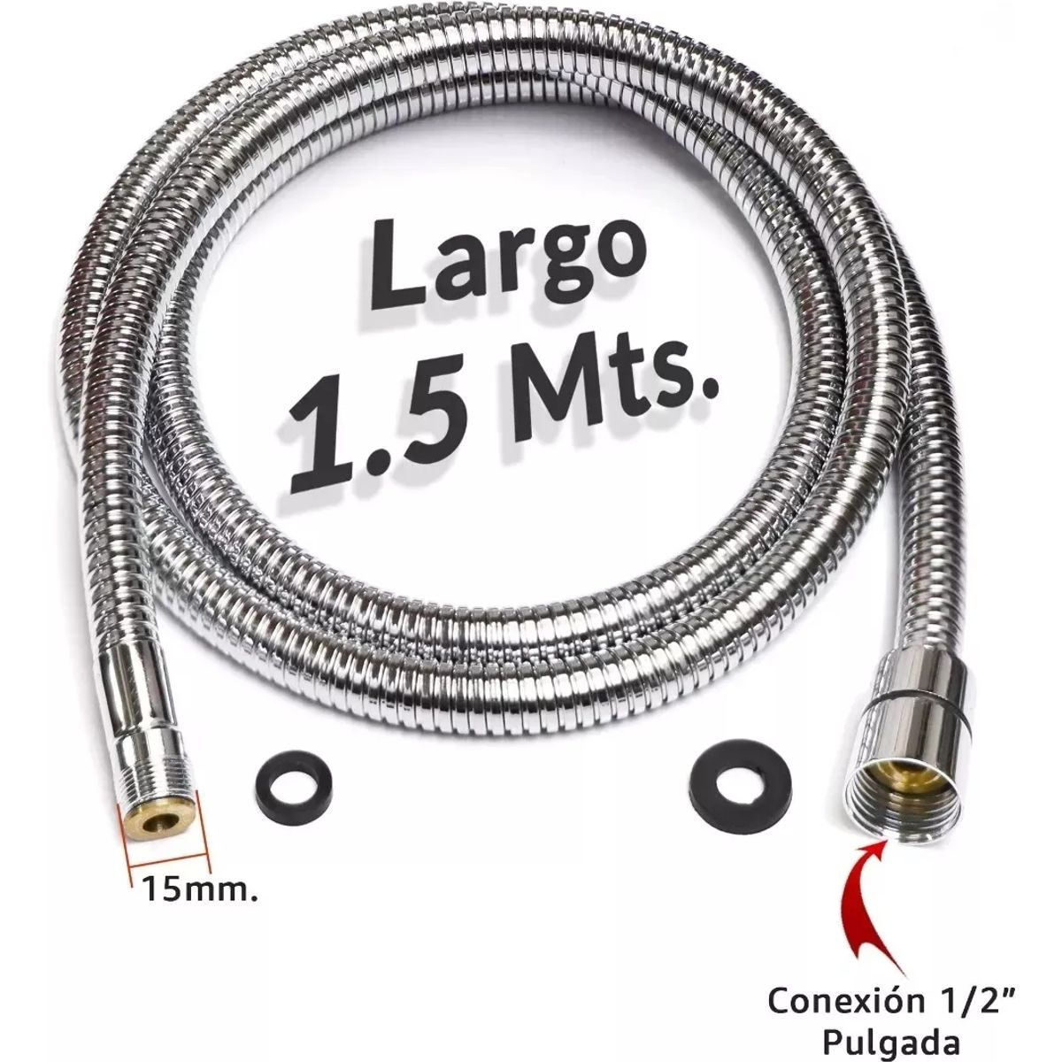 KUANGYE - Manguera Retráctil Acero Repuesto Para Grifería Lavaplatos