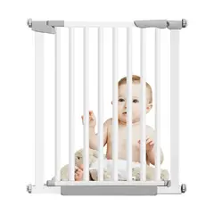 VIDITA - Reja Seguridad Escalera Puerta Bebe Perro Mascotas 76-83cm