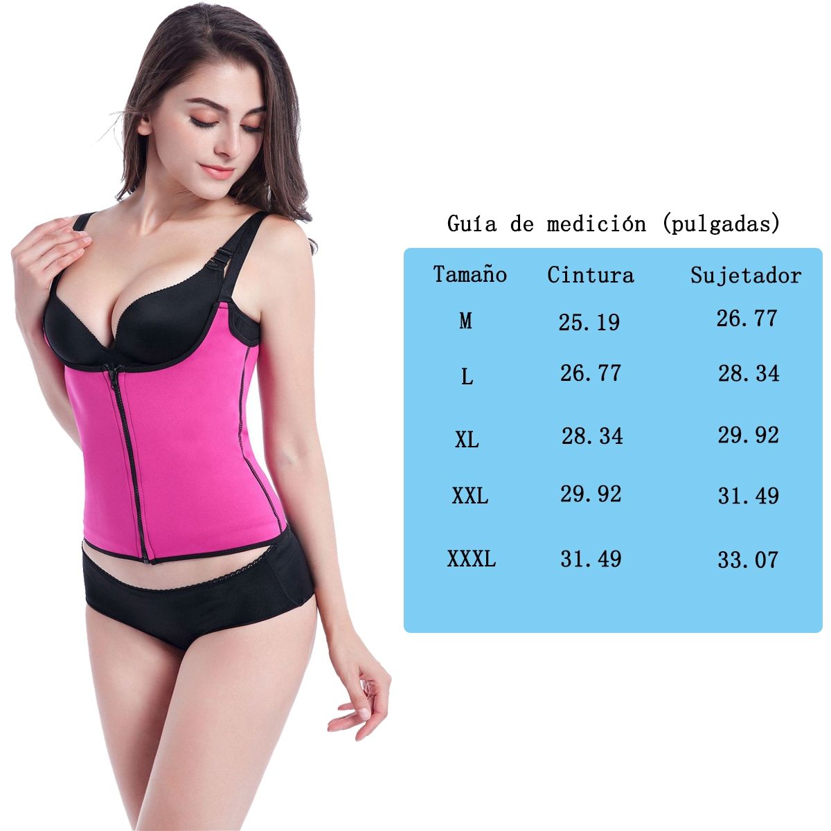 WELDMON - Faja Abdomen Faja Reductora Cintura para Mujer