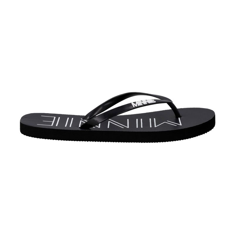 DISNEY - SANDALIA FLIP FLOP BAJA MINNIE MOUSE NEGRA