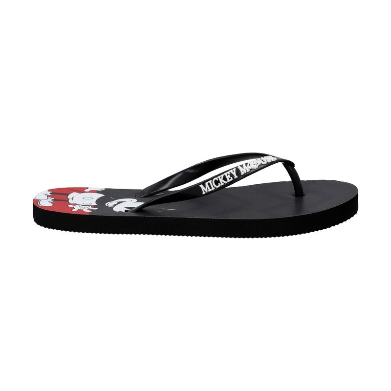 MICKEY MOUSE - SANDALIA FLIP FLOP BAJA MICKEY MOUSE NEGRA