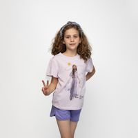 Polera Niña Shine Asha Wish Morado