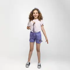 DISNEY - Short Niña Wish Asha Morado
