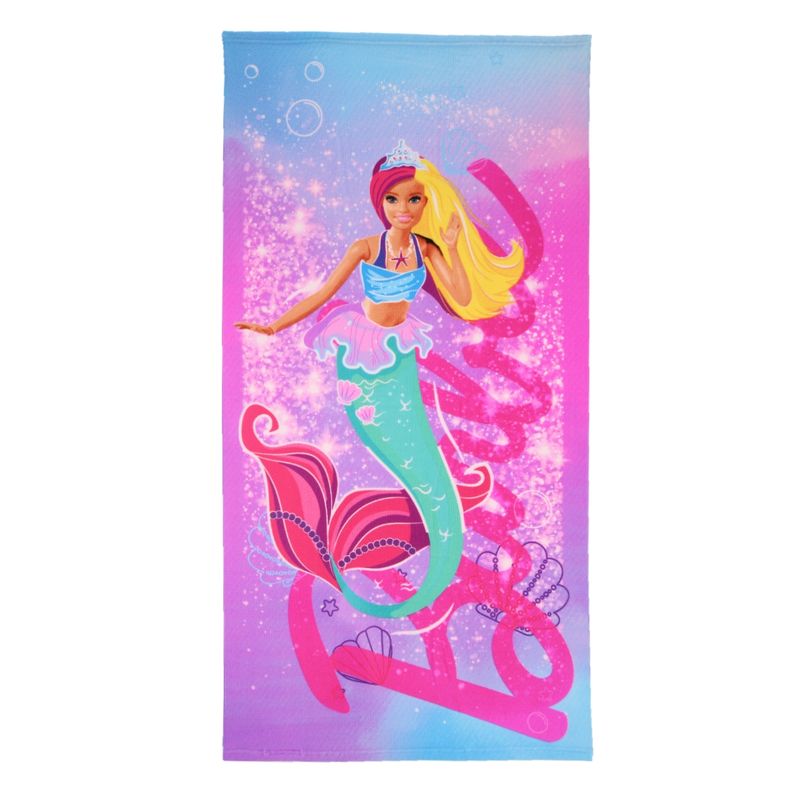 BARBIE - TOALLA PLAYA BARBIE MULTICOLOR