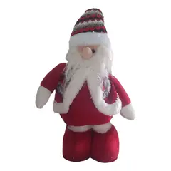 GENERICO - Muñeco Viejito Pascuero Patas Largas Navideño Rojo