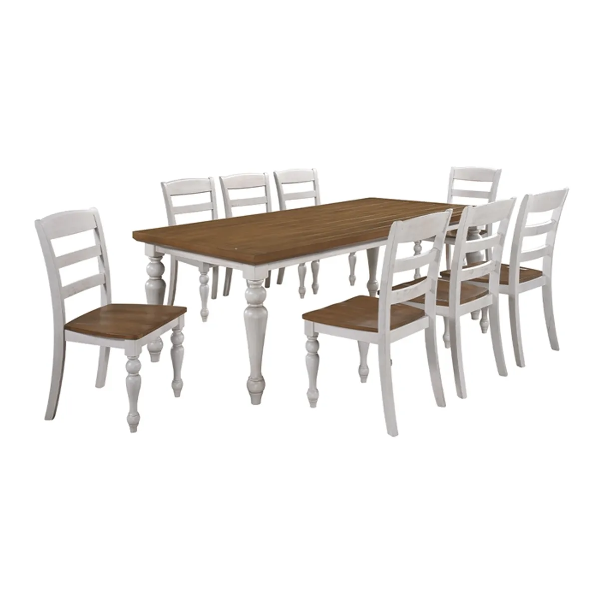 MSA MUEBLES SANTA ANA - Juego de Comedor 8 Personas Marsella