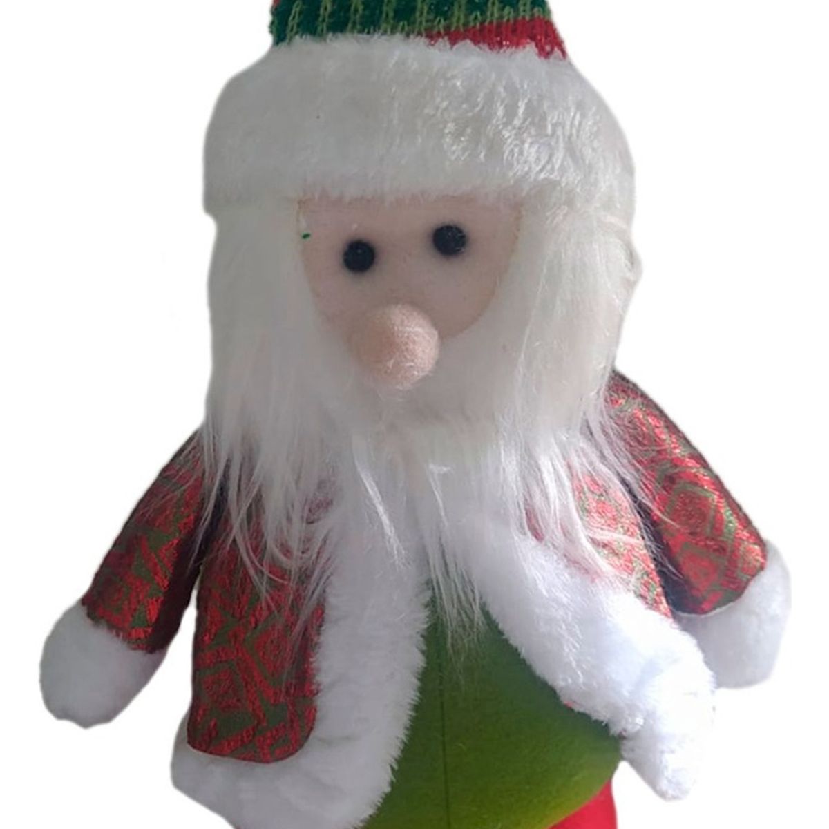 GENERICO - Muñeco Viejito Pascuero Patas Largas Navideño Verde