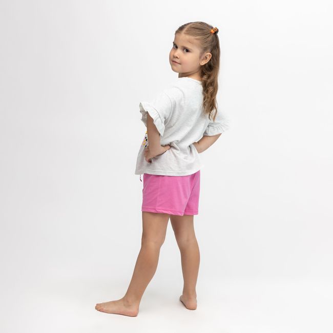 SONIC - Pijama Niña Team Face Rosado Sonic