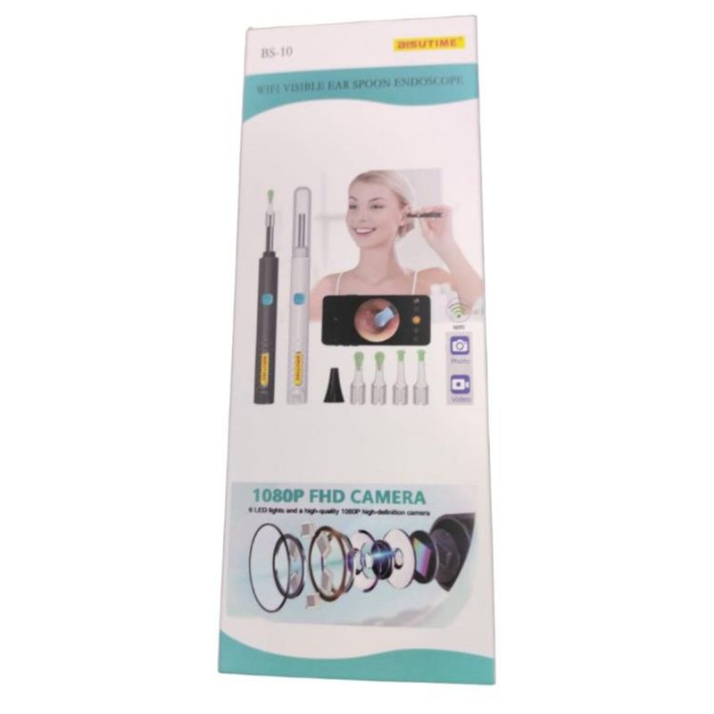 OEM - Kit De Limpieza De Oídos con Cámara Otoscopio 1080P