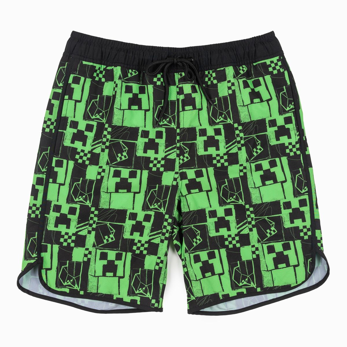 MINECRAFT - Traje De Baño Niño Full Print Verde Minecraft