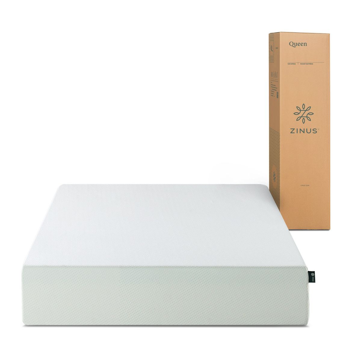 ZINUS - Colchón King espuma Zinus Memory Foam 180x200x30cm