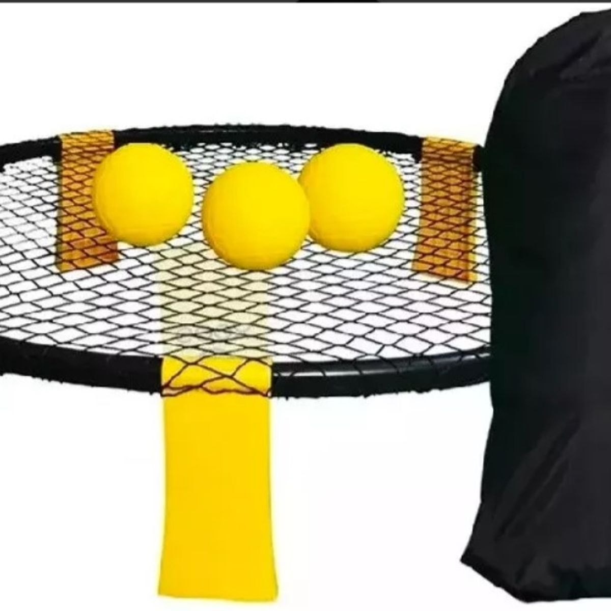 GENERICO - Netball Juego De Malla Con Rebote Spikeball con Pelotas