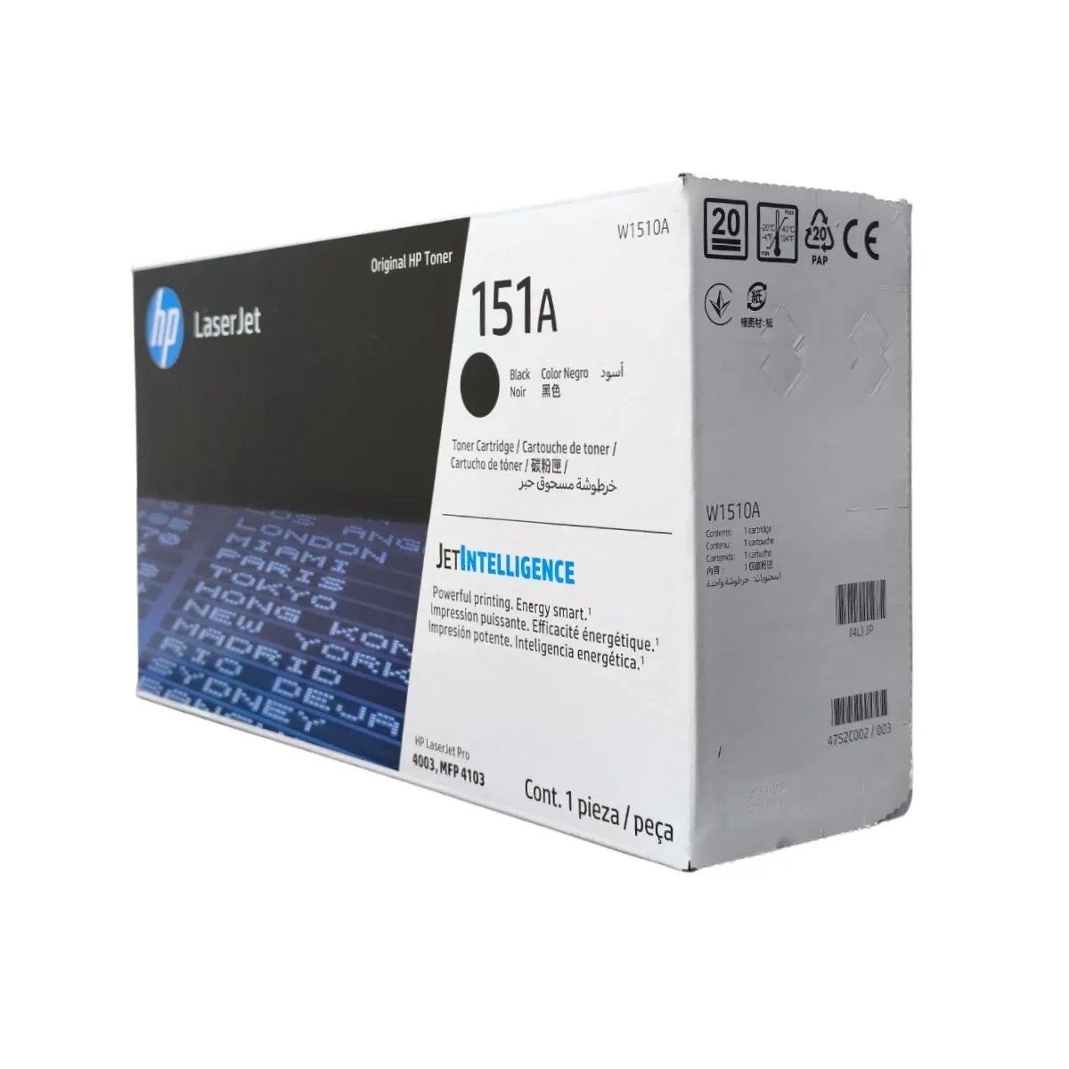 HP - Cartucho de Tóner HP LaserJet 151A 3050 páginas Negro HP