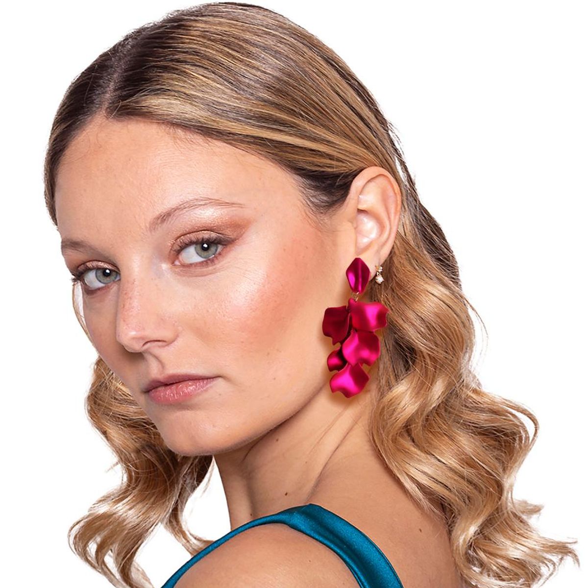 MARIA PASKARO - Aros Mantaro Fucsia Brillante María Paskaro - Fucsia