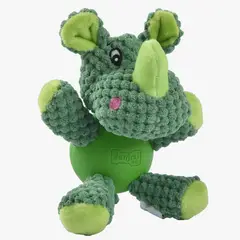 MASCAN - Animal Plush Con Pelota Verde Perro