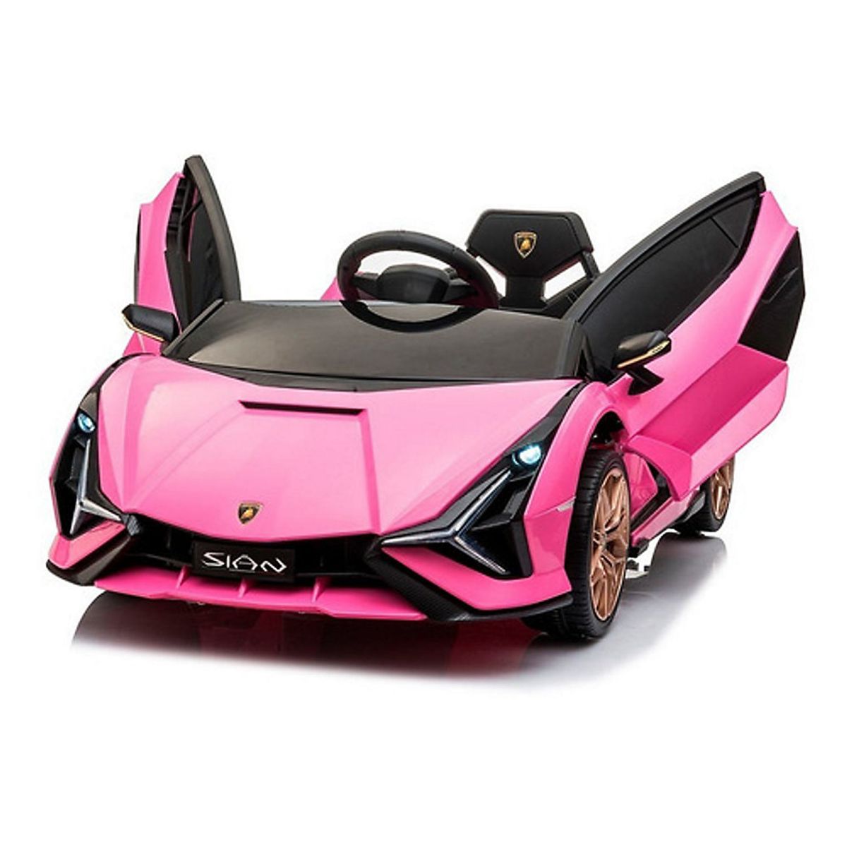 KIDSCOOL - Auto A Bateria Lamborghini Sian Rosa