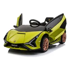 KIDSCOOL - AUTO SIAN LAMBORGHINI BATERIA VERDE - - QLS-6388-VE