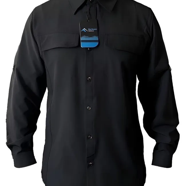 BLUE MOUNTAIN - Camisa Outdoor Secado Rapido Hombre Upf50