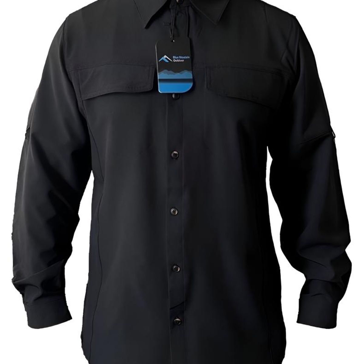 BLUE MOUNTAIN - Camisa Outdoor Secado Rapido Hombre Upf50