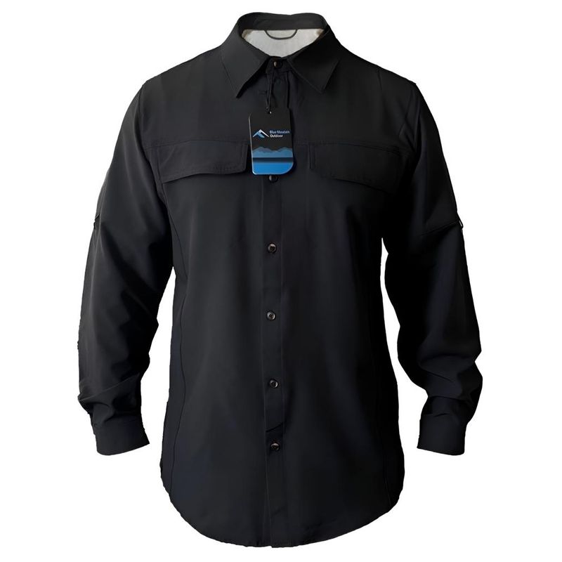BLUE MOUNTAIN - Camisa Outdoor Secado Rapido Hombre Upf50