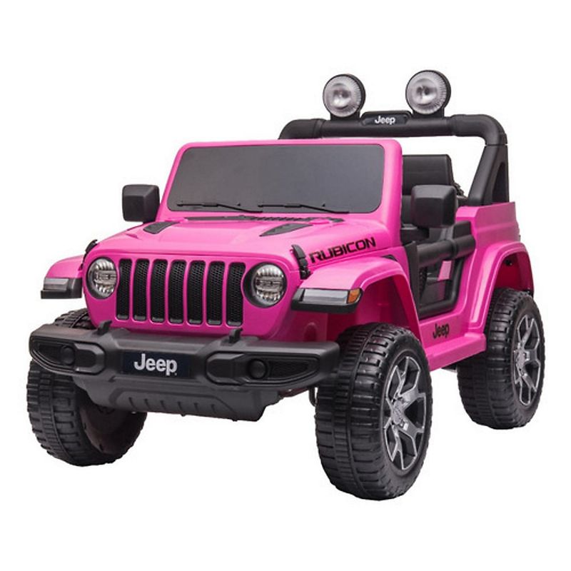 KIDSCOOL - AUTO BATERÍA JEEP RUBICON ROSA - KIDSCOOL - 8130035-2R-RS