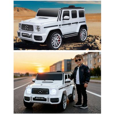 Imagen 2 del producto Auto A Bateria Jeep Mercedes Benz G63 Blanco