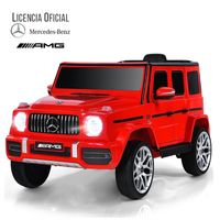 Auto A Bateria Jeep Mercedes Benz G63 Rojo