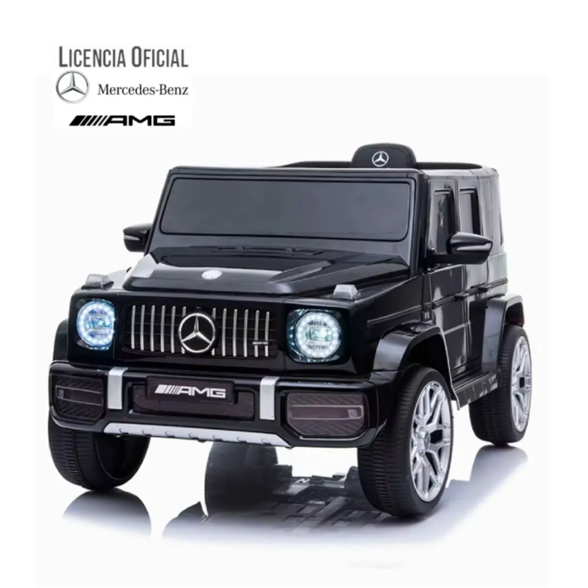 KIDSCOOL - Auto A Bateria Jeep Mercedes Benz G63 Negro