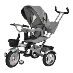 KIDSCOOL - TRICICLO MULTIFUNCIONAL CITY 360 GRIS - - HD-47-GR