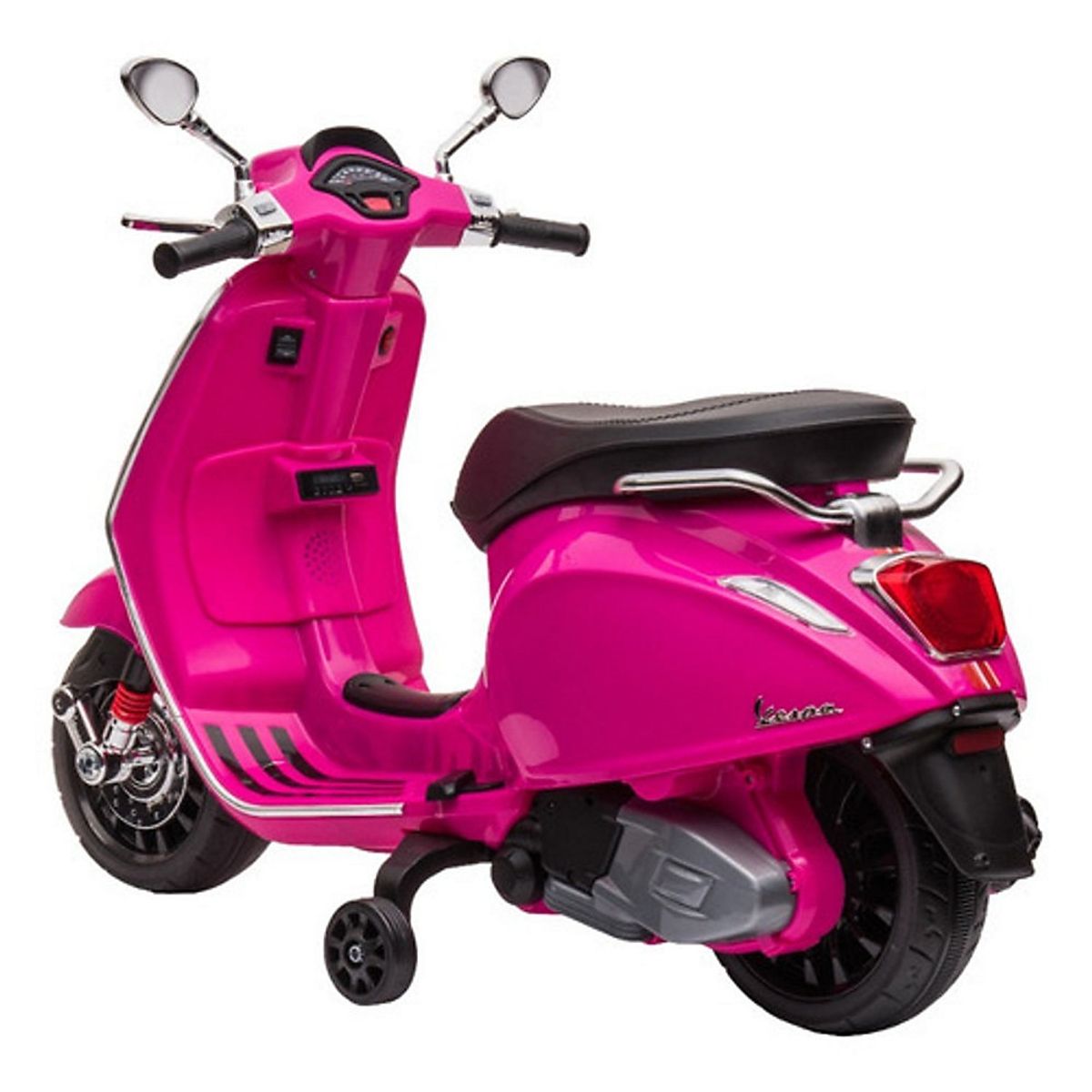 KIDSCOOL - Moto a Bateria Vespa Sprint Racing Rosada