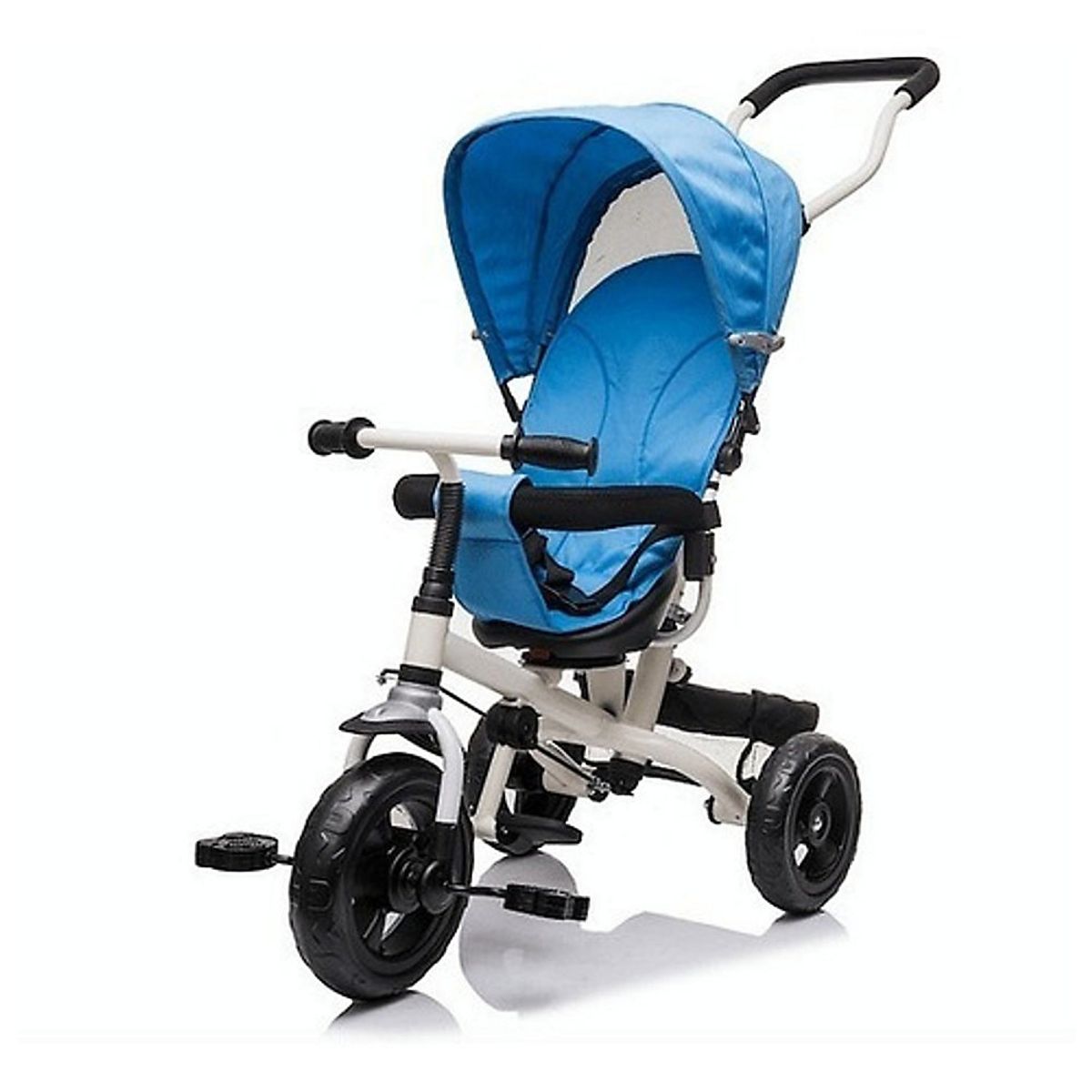 KIDSCOOL - Triciclo 360° Stroller Azul