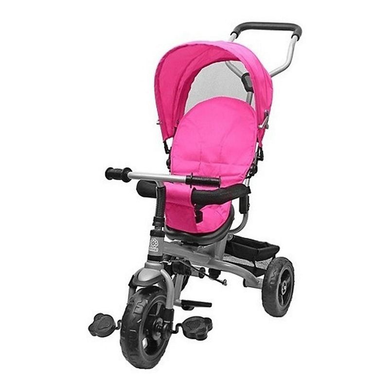 KIDSCOOL - TRICICLO CANOPY 360 STROLLER ROSA - KIDSCOOL - S1-RS.