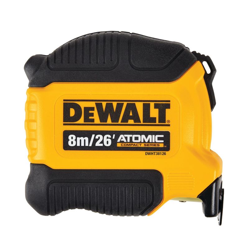 DEWALT - Cinta métrica 8m/26"ATOMIC COMPACT SERIES DEWALT DWHT38126S