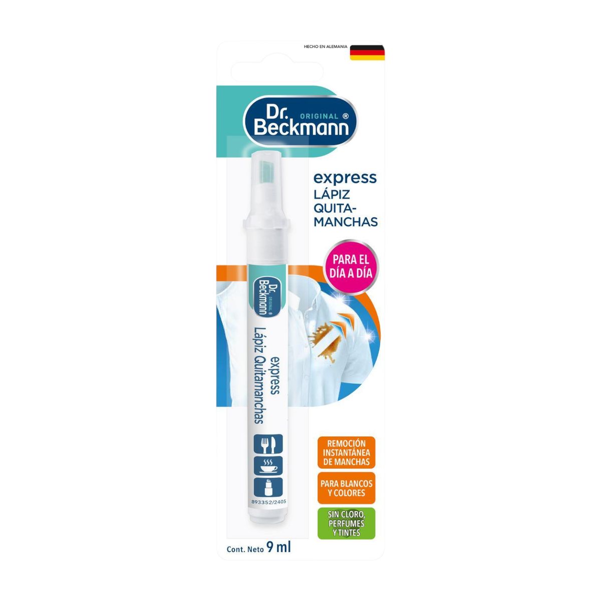 DR BECKMANN - Quitamanchas Lapiz Magico Dr. Beckmann 9 Ml
