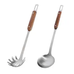 ARTHOME - Set 2 Utensilios de Cocina Acero Inoxidable COC01