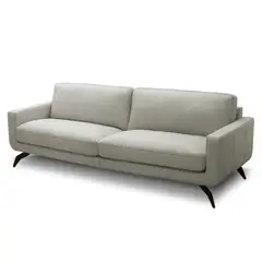 AMUV - SOFA TRIVENTO CUERO BEIGE 240CM