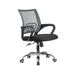 NECTAR - Silla de oficina ajustable con brazo Espectrum malla negra 65x55x100cm