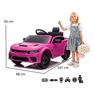 Imagen 2 del producto Auto A Bateria Dodge Charger SRT Rosa