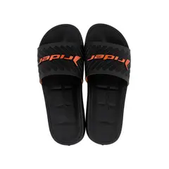 RIDER - Sandalia Hombre Negro/Naranja Free II